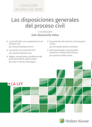 LAS DISPOSICIONES GENERALES DEL PROCESO CIVIL
