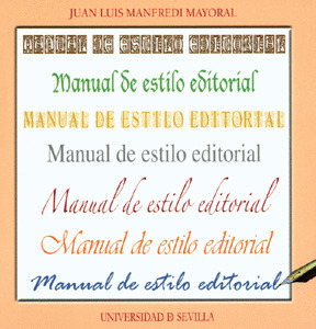 MANUAL DE ESTILO EDITORIAL.