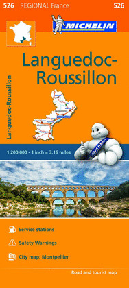 LANGUEDOC-RUSSILLON 526 FRANCIA 2016 MAPA REGIONAL