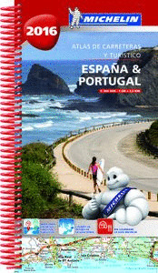 ESPAÑA PORTUGAL ATLAS CARRETERAS  2016