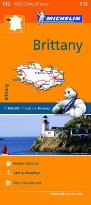 MAPA 512 BRITTANY MAPA REGIONAL  2016