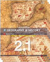 GEOGRAPHY AND HISTORY 2 (2.1-2.2-2.3)+CD ANDALUCIA