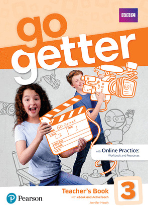 GOGETTER 3 TEACHER'S BOOK WITH MYENGLISHLAB & ONLINE EXTRA HOMEWORK + DV D-ROM P