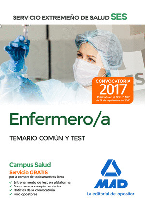 ENFERMERO/A DEL SERVICIO EXTREMEÑO DE SALUD (SES)
