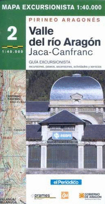 MAPA EXCURSIONISTA VALLE DEL RIO ARAGON
