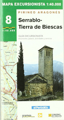 MAPA EXCURSIONISTA SERRABLO-TIERRA DE BIESCAS