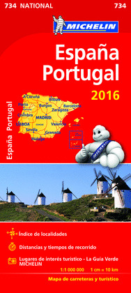 MAPA NATIONAL ESPAÑA - PORTUGAL