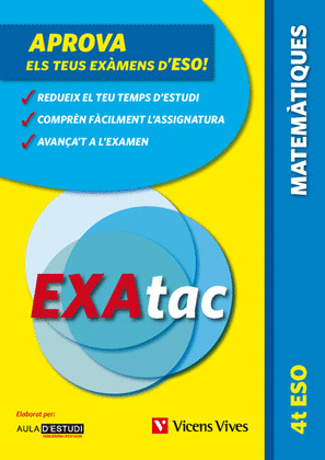 EXATAC MATEMATIQUES 4 ESO