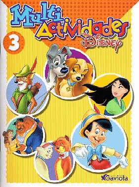 MULTIACTIVIDADES 3 DISNEY