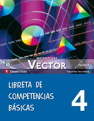 NUEVO VECTOR 4 OP.B LIBRETA COMPETENCIAS BASICAS