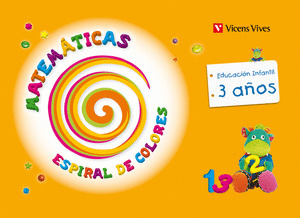 ESPIRAL DE COLORES MATEMATICAS P-3