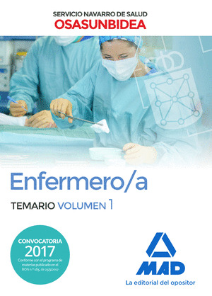 ENFERMERO/A DEL SERVICIO NAVARRO DE SALUD-OSASUNBIDEA