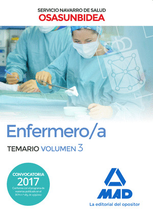 ENFERMERO/A DEL SERVICIO NAVARRO DE SALUD-OSASUNBIDEA