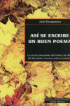 ASI SE ESCRIBE UN BUEN POEMA