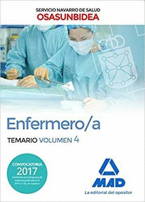 ENFERMERO/A DEL SERVICIO NAVARRO DE SALUD-OSASUNBIDEA