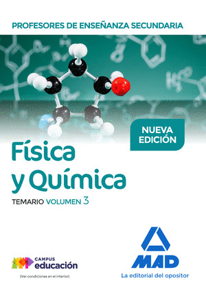 PROFESORES DE ENSEÑANZA SECUNDARIA FISICA Y QUIMICA TEMARIO VOLUMEN 3