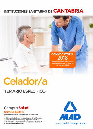 CELADOR/A DE LAS INSTITUCIONES SANITARIAS DE LA COMUNIDAD AUTÓNOMA DE CANTABRIA