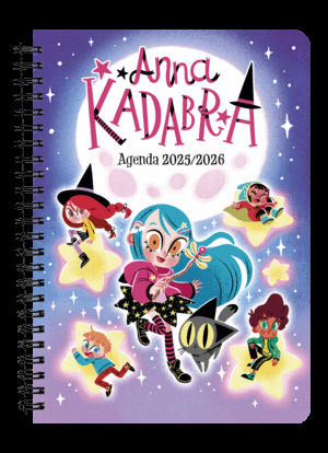 AGENDA ESCOLAR SEMANAL 2025-2026 ANNA KADABRA