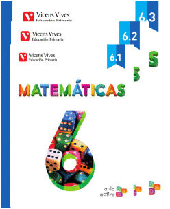 MATEMATICAS 6º PRIMARIA. TRIMESTRES. AULA ACTIVA (2015)