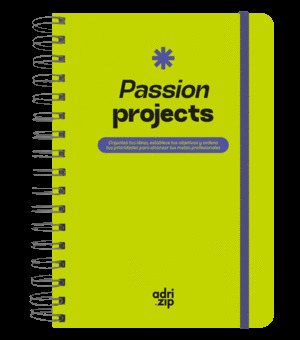 PASSION PROJECTS. AGENDA DIARIA ATEMPORAL