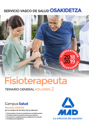 FISIOTERAPEUTA DE OSAKIDETZA-SERVICIO VASCO DE SALUD