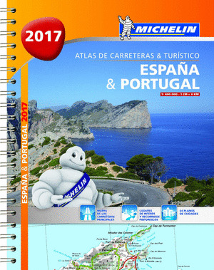 ESPAÑA & PORTUGAL (FORMATO A-4) (ATLAS DE CARRETERAS Y TURISTICO )