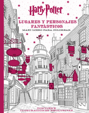 HARRY POTTER LUGARES Y PERSONAJES FANTASTICOS MAXI LIBRO PAR