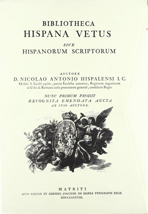 BIBLIOTHECA HISPANA, 1 (2T)