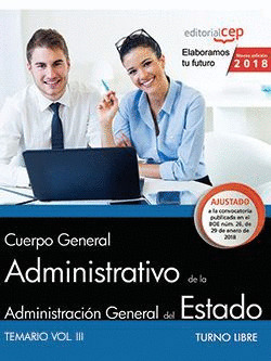 CUERPO GENERAL ADMINISTRATIVO DE LA ADMINISTRACIÓN GENERAL DEL ESTADO (TURNO LIB