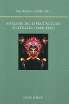 ANALISIS ESPECTACULOS TEATRALES