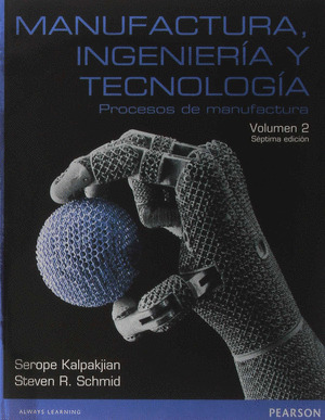MANUFACTURA , INGENIERIA Y TECNOLOGÍA  . VOL. 2 . 6ED./2014