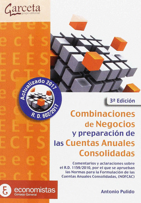 COMBINACIONES DE NEGOCIOS 3ª EDICION