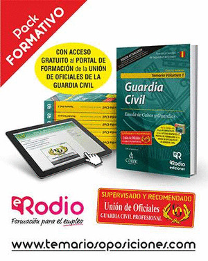 PAC FORMATIVO GUARDIA CIVIL. ESCALA DE CABOS Y GUARDIAS