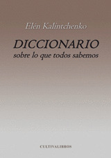 DICCIONARIO SOBRE LO QUE TODOS SABEMOS.