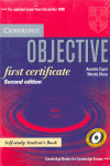 OBJECTIVE FIRST CERTIFICATE. SELF-STUDY STUDENT'S BOOK WITH ANSWERS