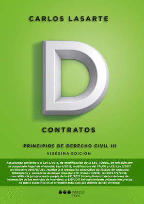 PRINCIPIOS DE DERECHO CIVIL. TOMO III