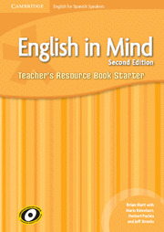 ENGLISH IN MIND FOR SPANISH SPEAKERS STARTER TEACHER RESOURCE BOOK + CD