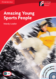 AMAZING YOUNG SPORTS PEOPLE LEVEL 1 BEGINNER/ELEMENTARY BOOK WITH CD-ROM/AUDIO C