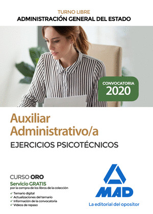AUXILIAR ADMINISTRATIVO DE LA ADMINISTRACION GENERAL DEL ESTADO. EJERCICIOS PSIC