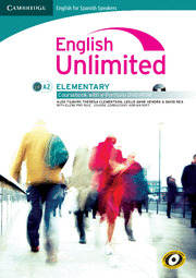 ENGLISH UNLIMITED, ELEMENTARY. COURSEBOOK WITH E-PORTFOLIO DVD-ROM