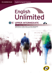 ENGLISH UNLIMITED, UPPER INTERMEDIATE. SELF-STUDY PACK WITH DVD-ROM & AUDIO CD
