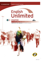 ENGLISH UNLIMITED STARTER SELF-STUDY PACK WORKBOOK WITH DVD-ROM & AUDIO CD