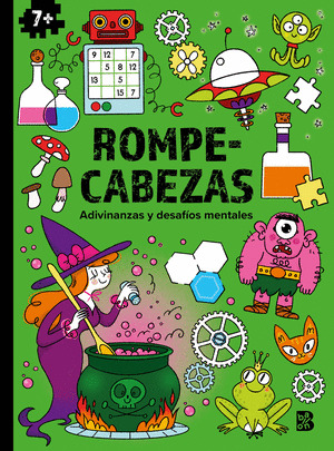 ROMPECABEZAS +7 AÑOS. ADIVINANZAS Y DESAFÍOS MENTALES