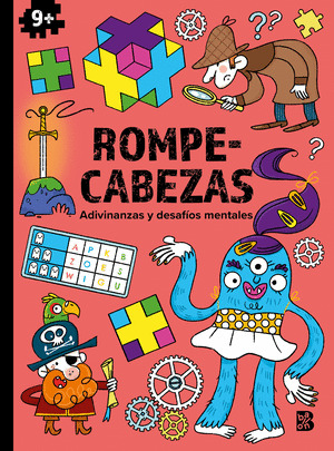 ROMPECABEZAS +9 AÑOS. ADIVINANZAS Y DESAFÍOS MENTALES