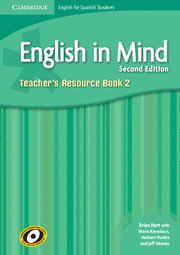 ENGLISH IN MIND FOR SPANISH SPEAKERS LEVEL 2 TEACHER RESOURCE BOOK + AUDIO CD