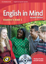 ENGLISH IN MIND, 1. STUDENT'S BOOK + DVD-ROM (SPANISH EDITION)