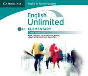 ENGLISH UNLIMITED ELEMENTARY AUDIO CLASS CDS