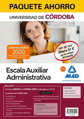 AUXILIAR ADMINISTRATIVO UNIVERSIDAD DE CORDOBA