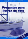 PREGUNTAS PARA PATRON DE YATE. LIBRO TEST