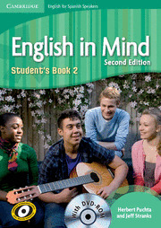 ENGLISH IN MIND 2 STUDENTS BOOK + DVD